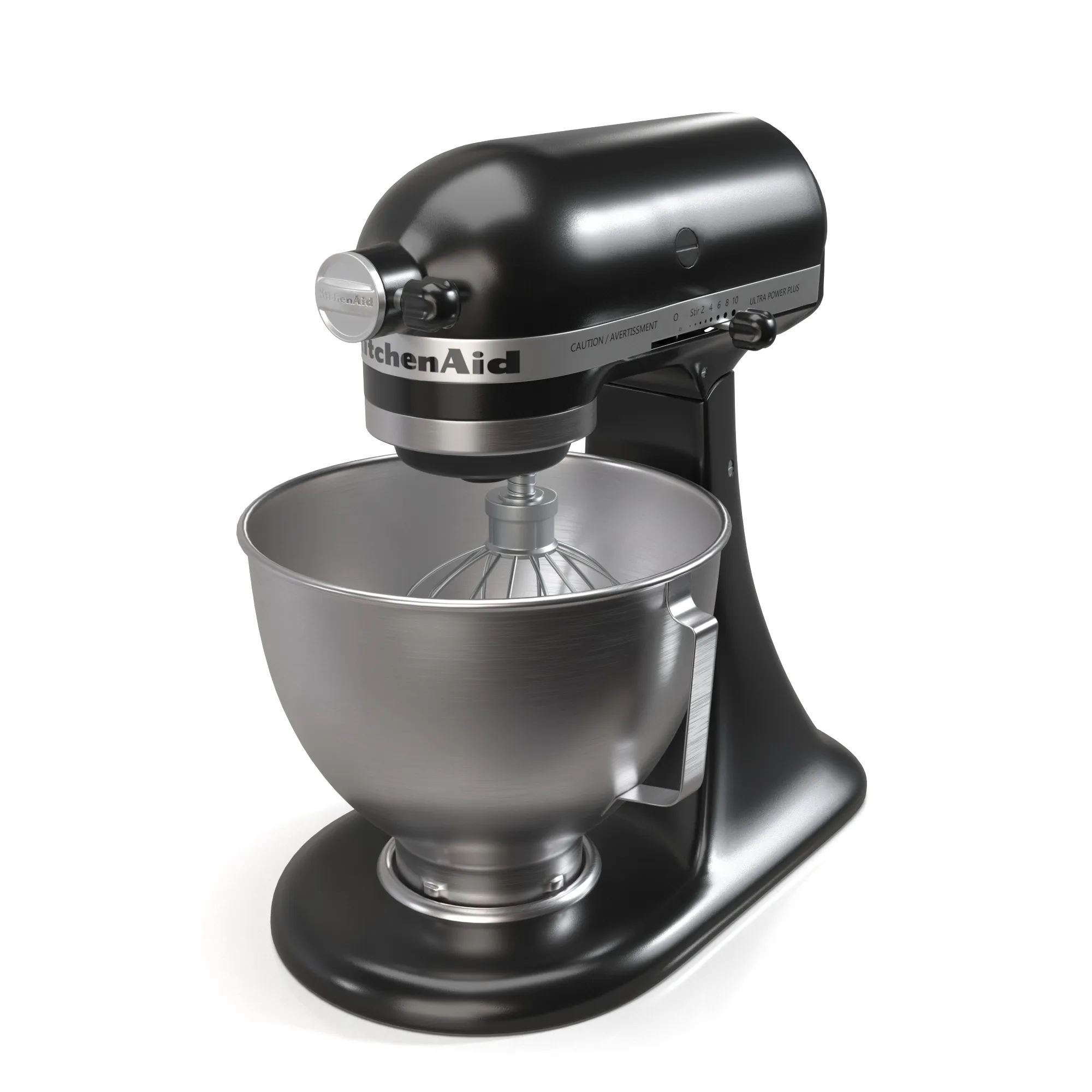 KitchenAid 5K45SSBOB 4 3L Classic Stand Alone Mixer PBR 3D Model_03